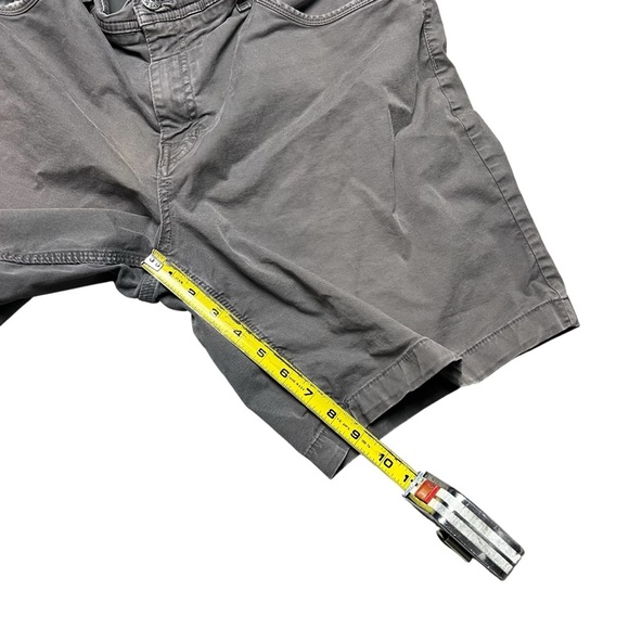 North Face Shorts Mens 36 Pockets Button Lightweight Outdoors Gray Chino - Picture 4 of 5